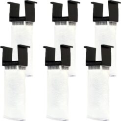 NUVO Aquarium Filter Sock w/ Holder - Desktop (6 Pack)