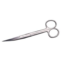BRS 6.5" Small Soft Tissue Scissors - Curved