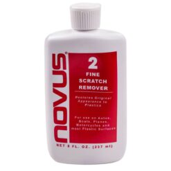 Plastic & Acrylic Fine Scratch Remover #2 - 8 oz - Novus