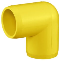 1/2" Yellow Furniture Grade 90° Elbow Fitting Slip X Slip
