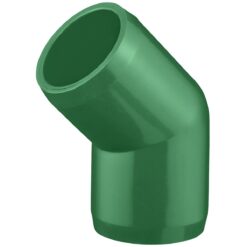 1/2" Green Furniture Grade 45° Elbow Fitting Slip X Slip