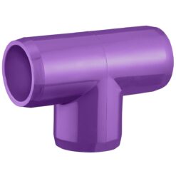 1/2" Violet Furniture Grade Tee Fitting Slip X Slip X Slip