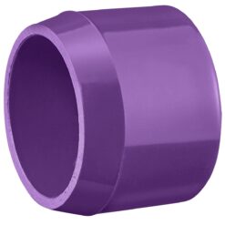 3/4" Violet Furniture Grade PVC End Cap