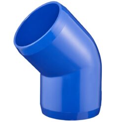 1.5" Blue Furniture Grade 45° Elbow Fitting Slip X Slip