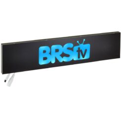 BRStv LED Logo Board - Black