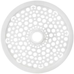Filter Media Cup Silencer (Lid Only) - Sea Foam White - 7 inch - Media Cup
