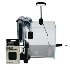 2 Gallon Nano Cube Rimless Aquarium Kit