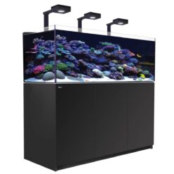 Reefer Deluxe XL 525 G2 System (112 Gal) w/ 3x ReefLED 90 - Black - Red Sea